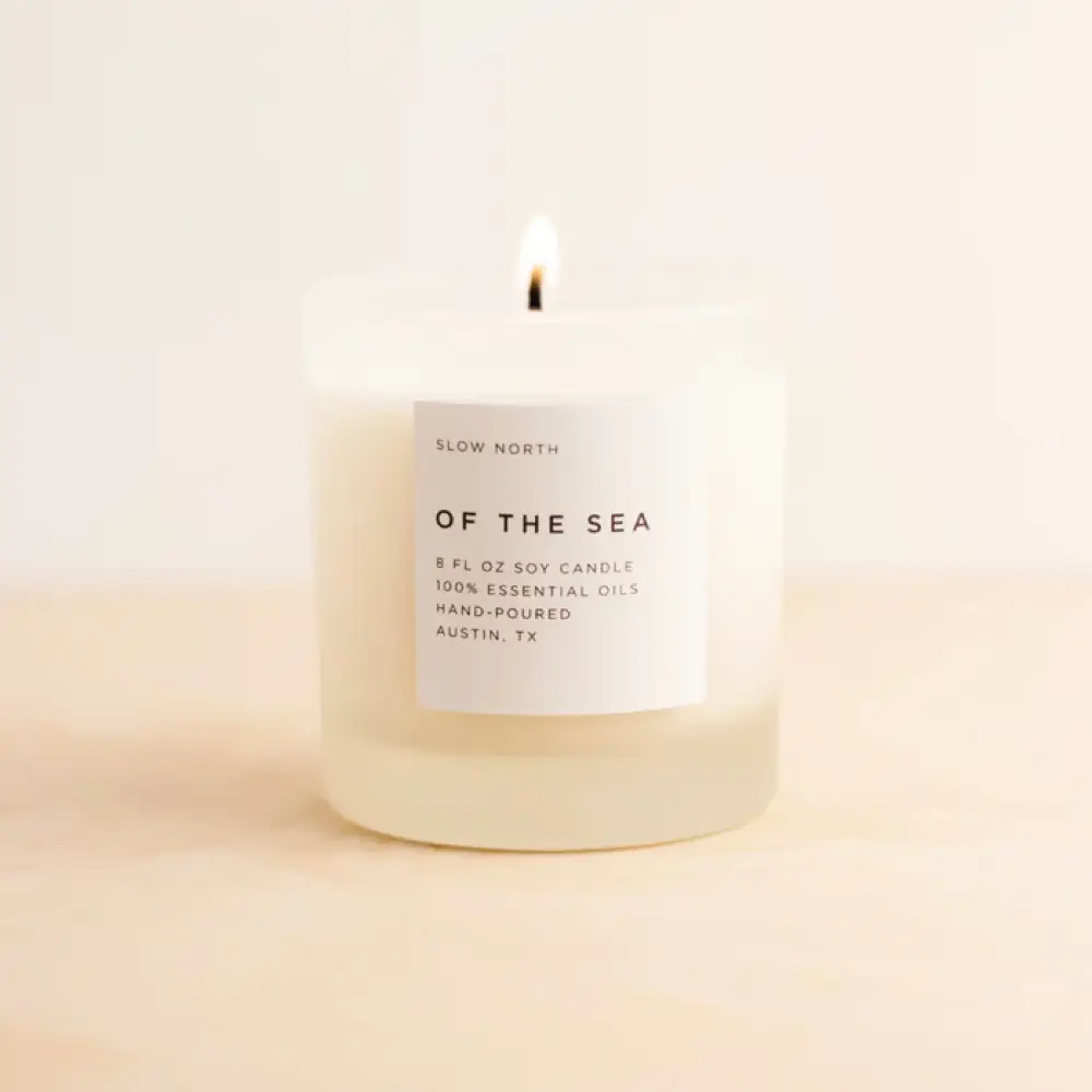 Lemon Frosted Candle